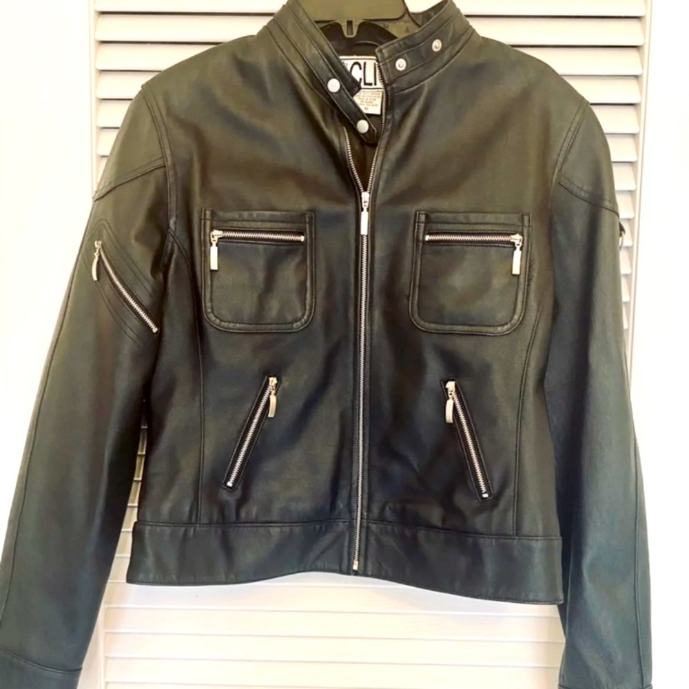 New 100% genuine leather jacket
